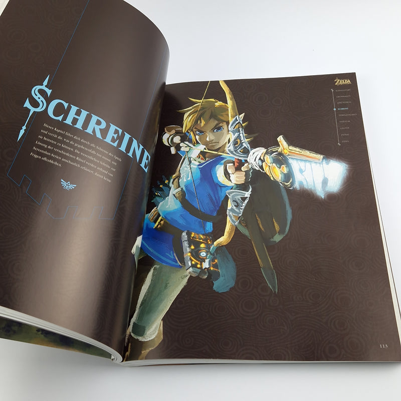 The Legend of Zelda Breath of the Wild - Buch Lösungsbuch Nintendo Switch