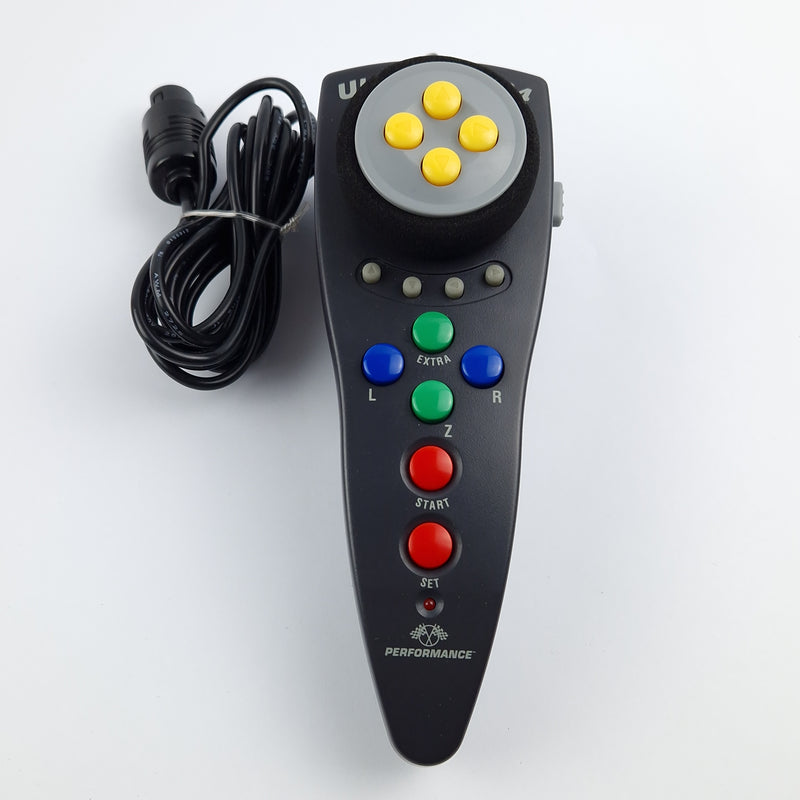 Nintendo 64 Zubehör Controller : Ultra Racer 64 Gamepad - OVP N64 PAL