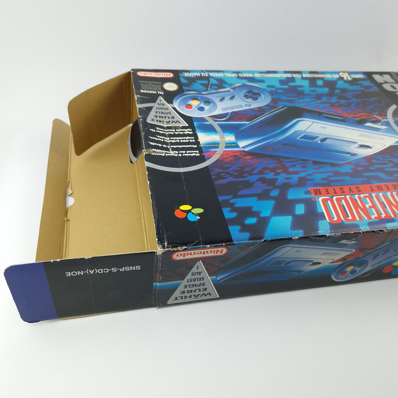 Super Nintendo Console: Power Station in original packaging - SNES PAL Console