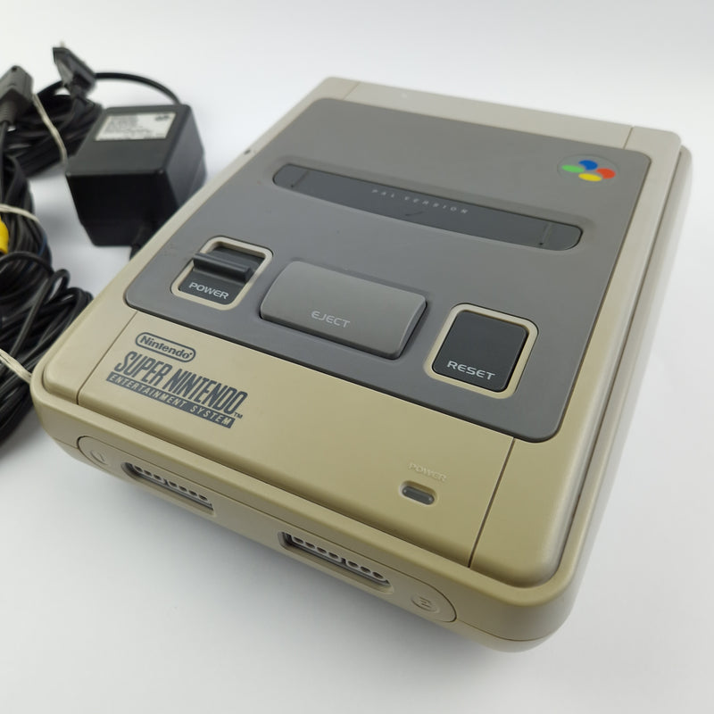 Super Nintendo Console: Power Station in original packaging - SNES PAL Console