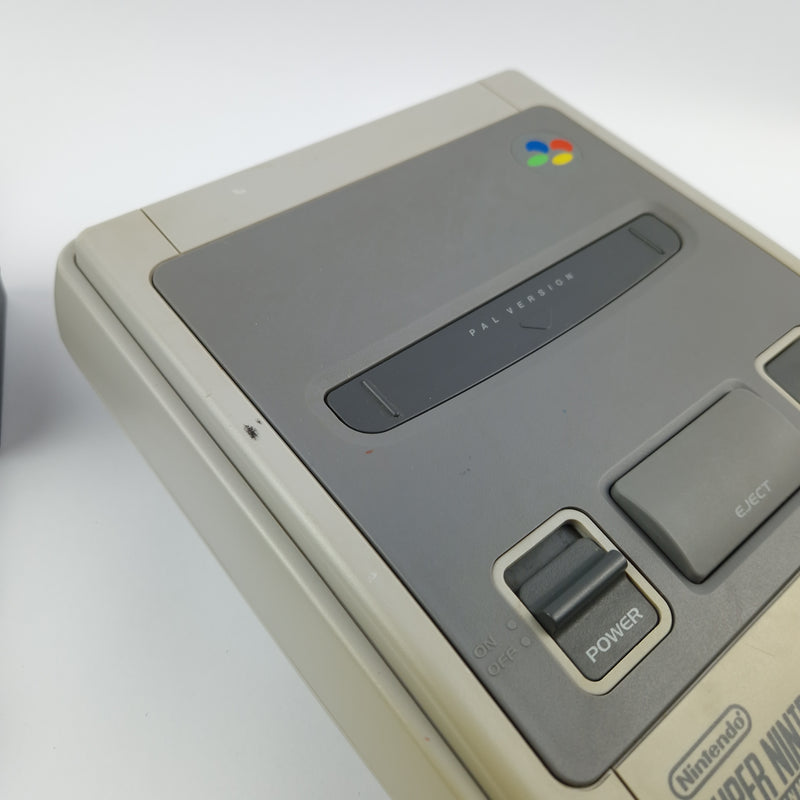 Super Nintendo Console: Power Station in original packaging - SNES PAL Console