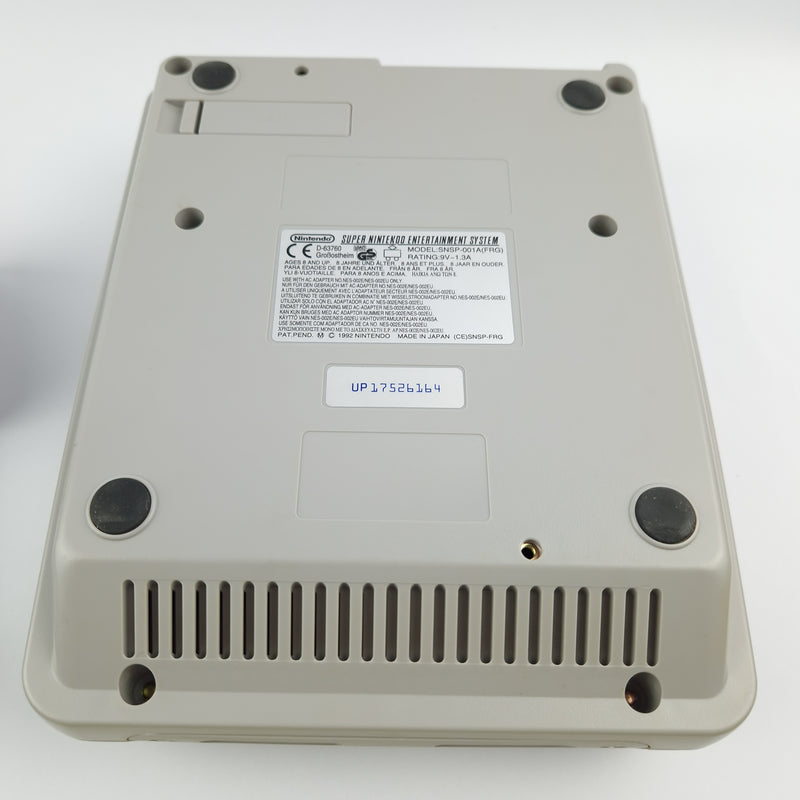 Super Nintendo Console: Power Station in original packaging - SNES PAL Console