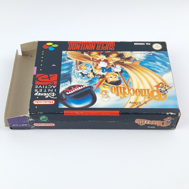 Super Nintendo Spiel : Disney Pinocchio - Modul Anleitung OVP cib / SNES PAL