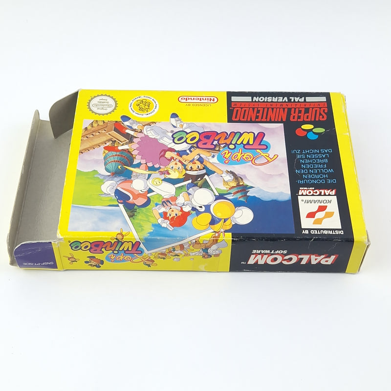 Super Nintendo Game: Pop n TwinBee - Module Instructions OVP cib / SNES PAL