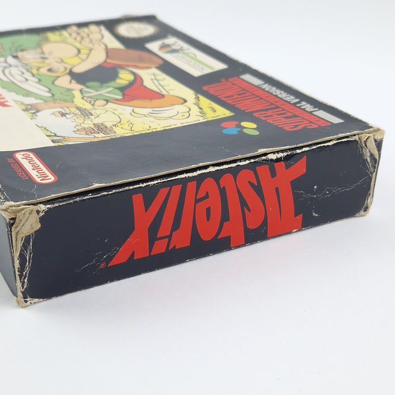 Super Nintendo Spiel : Asterix - Modul Anleitung OVP cib / SNES PAL