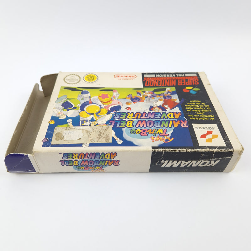 Super Nintendo Spiel : Pop n TwinBee Rainbow Bell Adventures - OVP Modul SNES