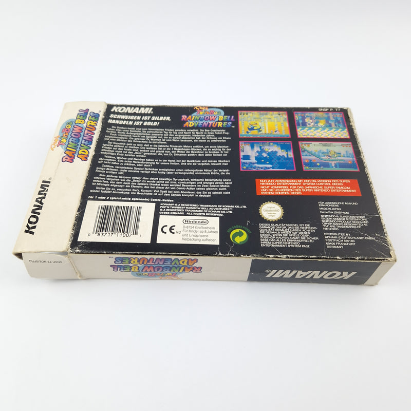 Super Nintendo Spiel : Pop n TwinBee Rainbow Bell Adventures - OVP Modul SNES