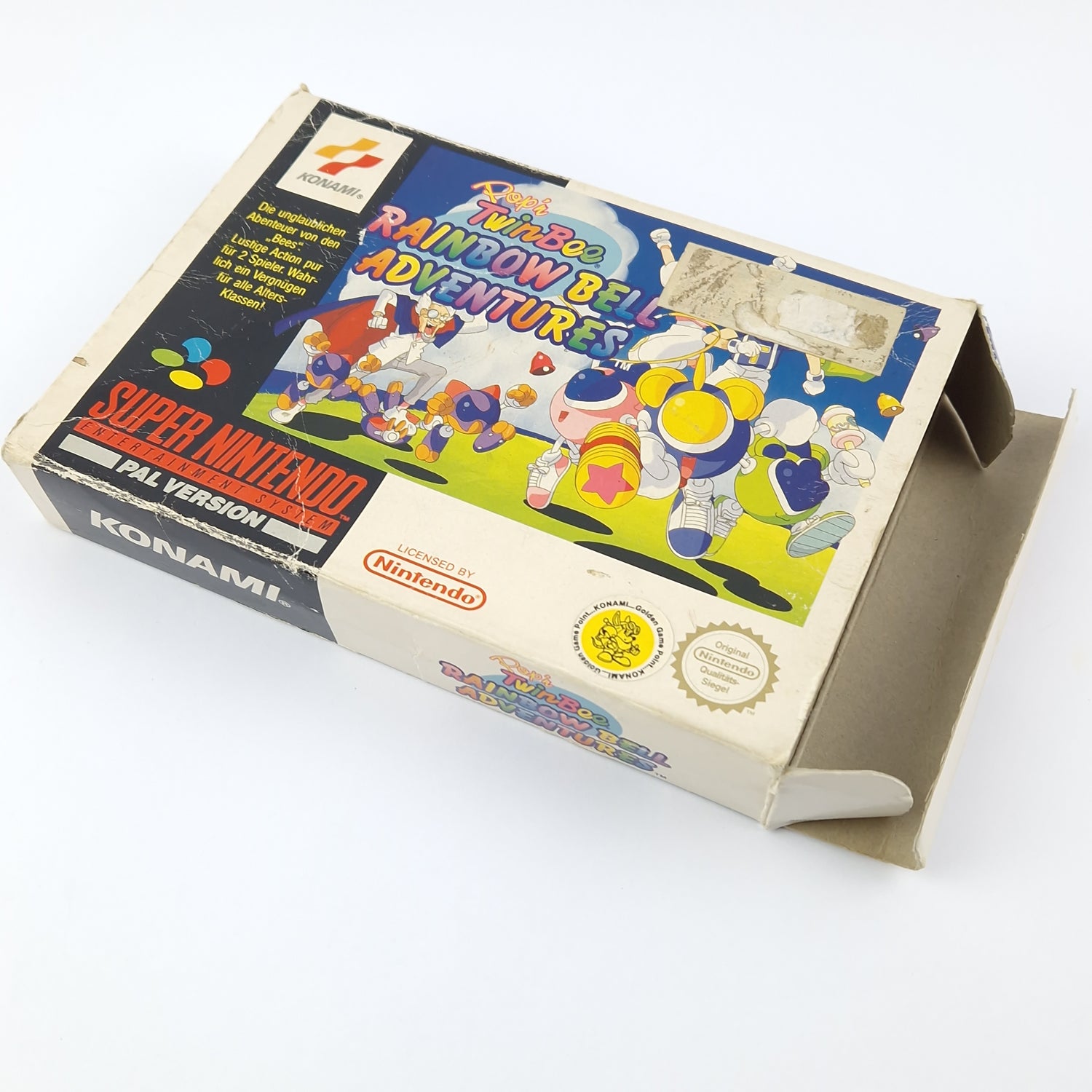 Super Nintendo Spiel : Pop n TwinBee Rainbow Bell Adventures - OVP Modul SNES
