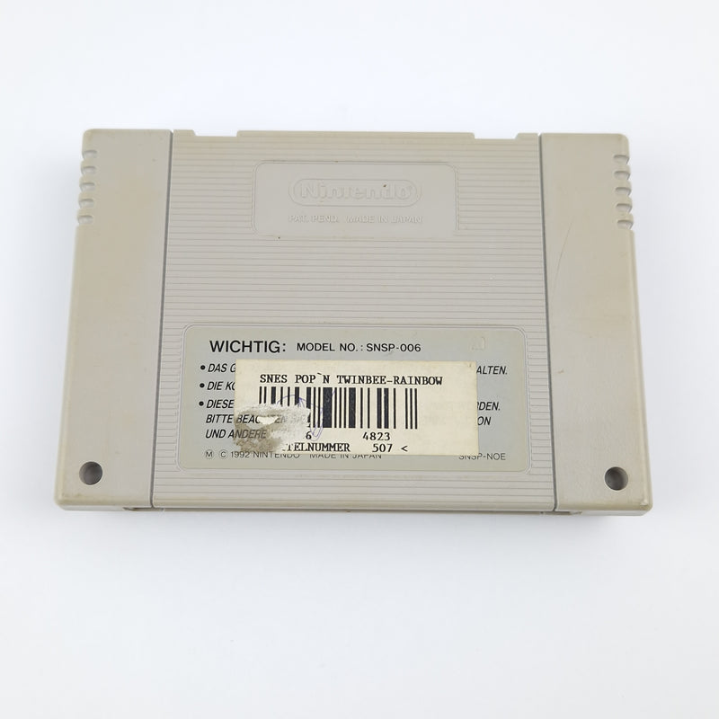Super Nintendo Spiel : Pop n TwinBee Rainbow Bell Adventures - OVP Modul SNES