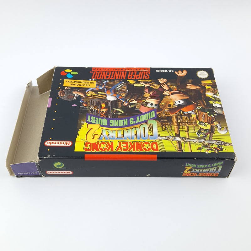 Super Nintendo Spiel : Donkey Kong Country 2 - Modul Anleitung OVP cib SNES