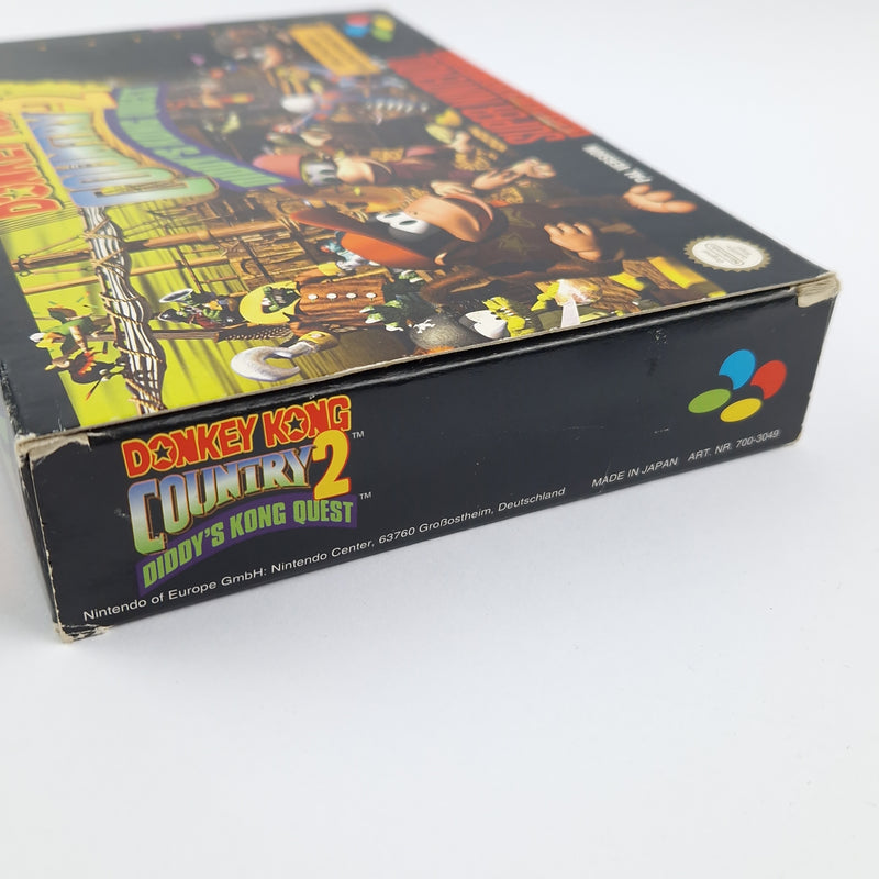 Super Nintendo Spiel : Donkey Kong Country 2 - Modul Anleitung OVP cib SNES