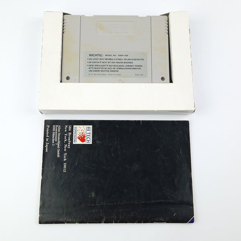 Super Nintendo Spiel : Harleys Humongous Adventure - Modul Anleitung OVP SNES