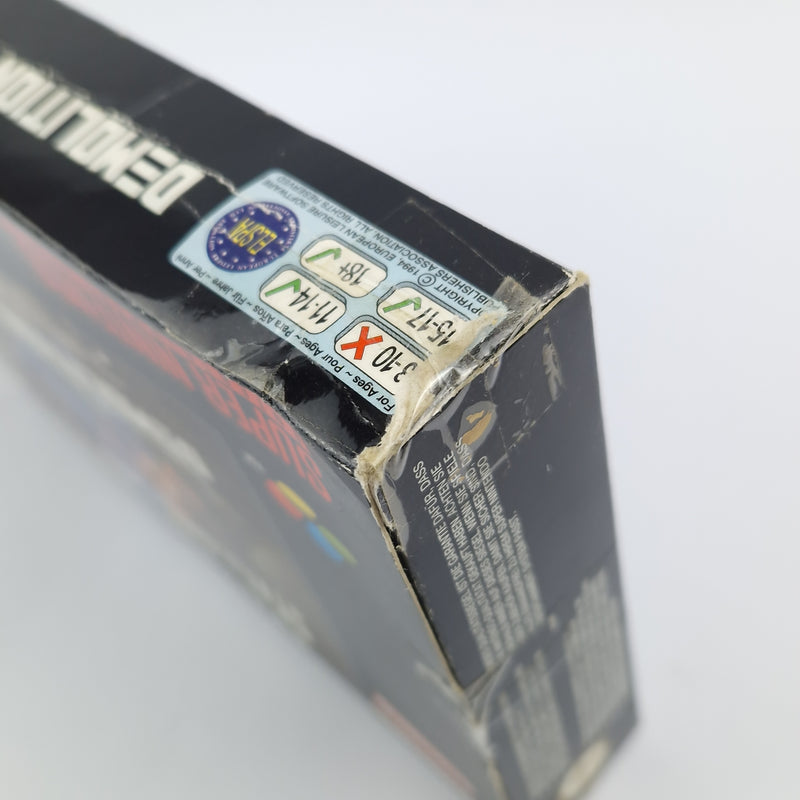 Super Nintendo Spiel : Stallone Snipes Demolition Man - Modul Anleitung OVP SNES
