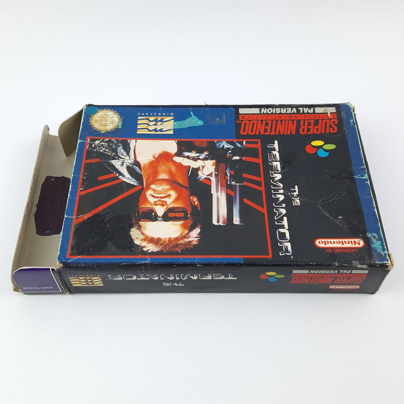 Super Nintendo Spiel : The terminator - Modul Anleitung OVP SNES