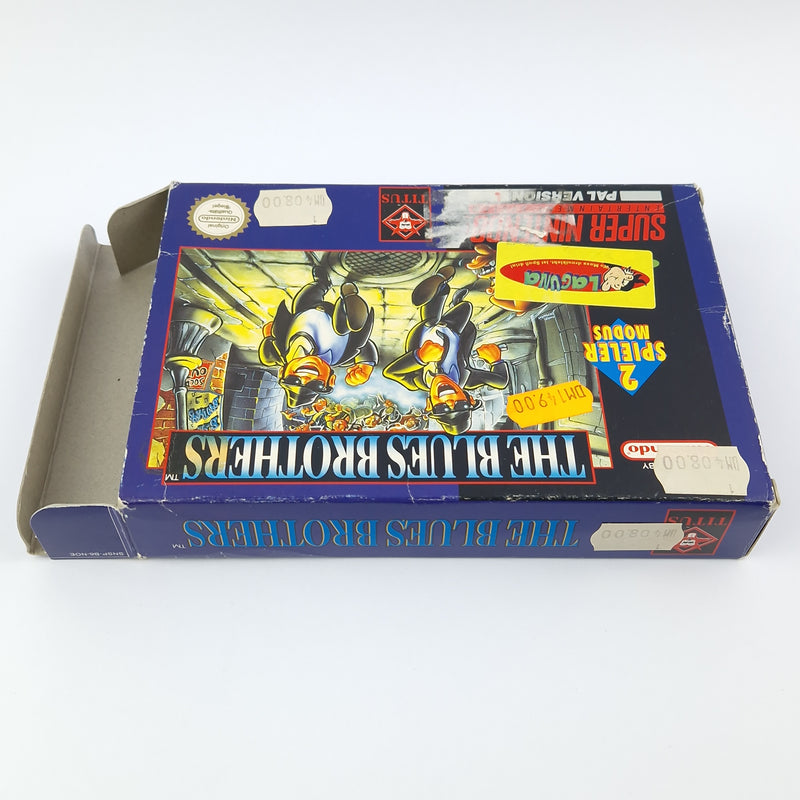 Super Nintendo Spiel : The Blues Brothers - Modul Anleitung OVP cib / SNES NOE