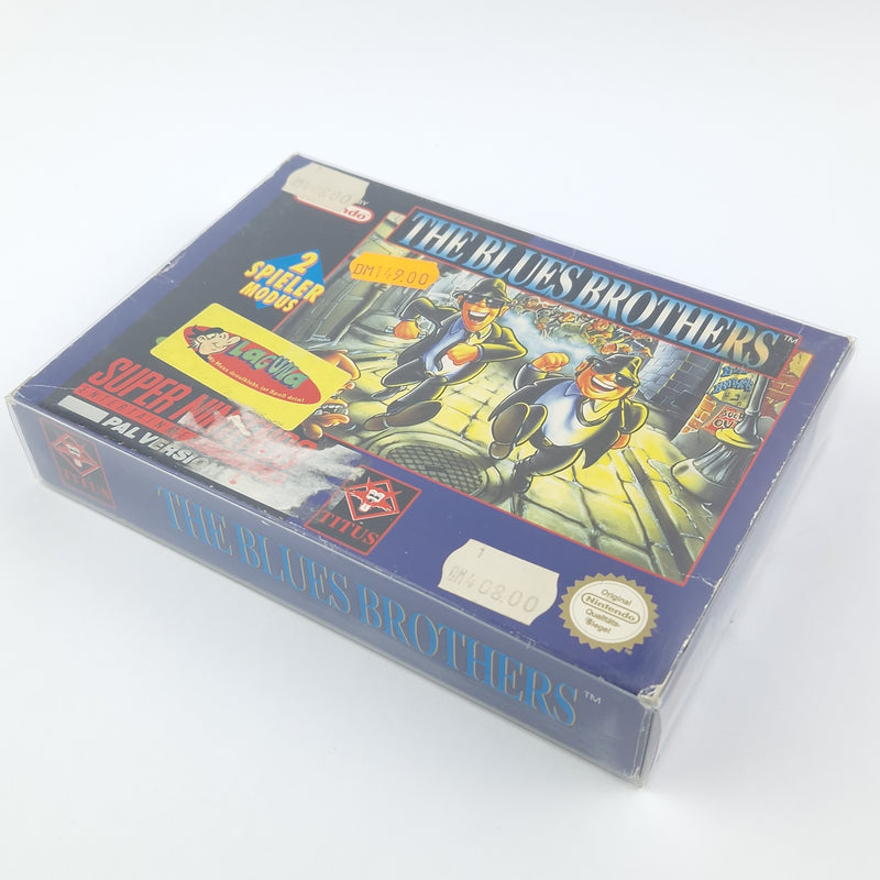 Super Nintendo Spiel : The Blues Brothers - Modul Anleitung OVP cib / SNES NOE