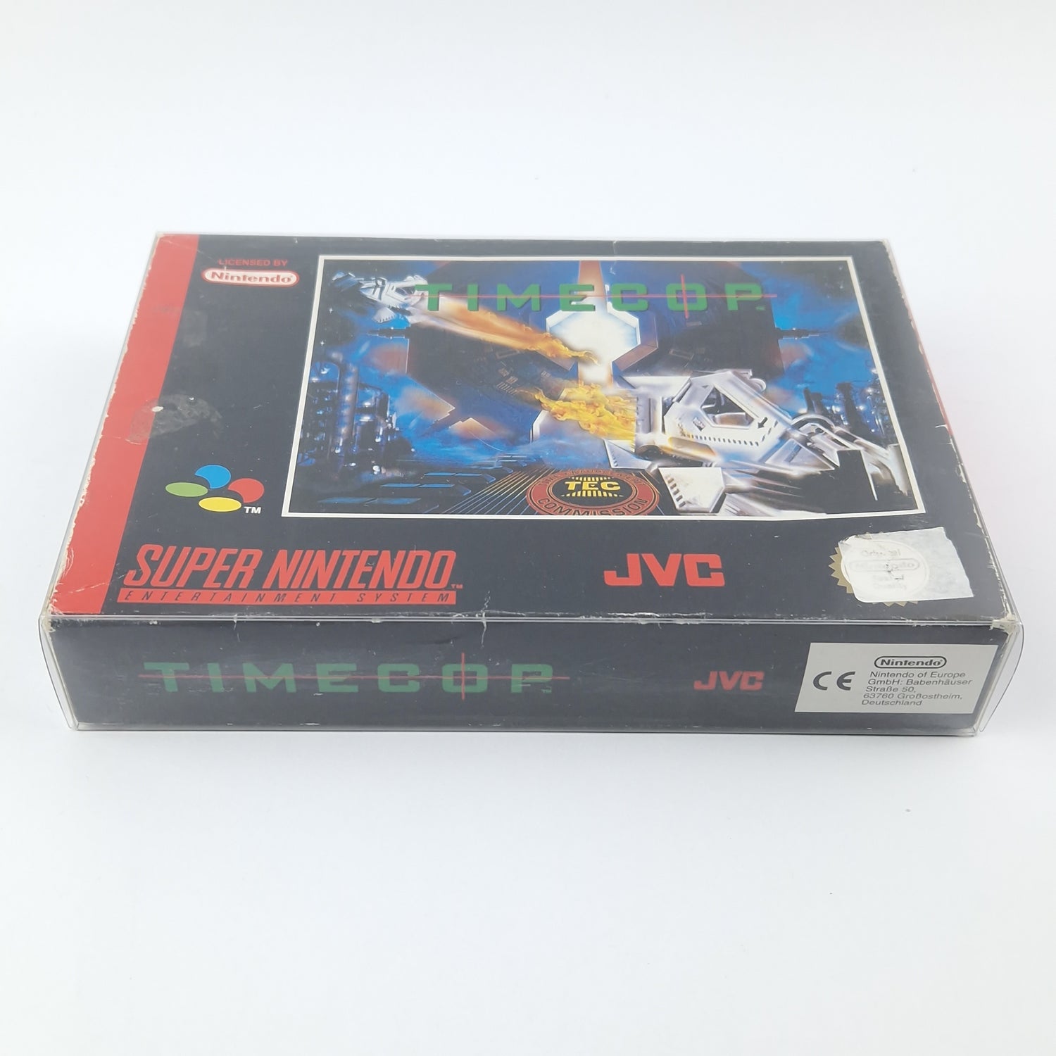 Super Nintendo Spiel : Timecop - Modul Anleitung OVP cib / SNES PAL EUR