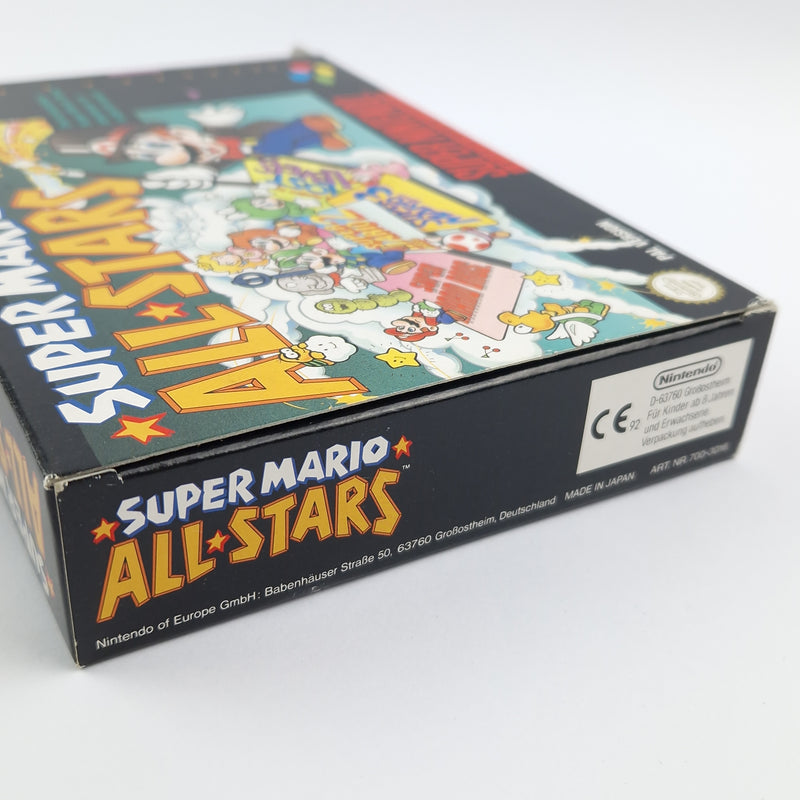 Super Nintendo Spiel : Super Mario Allstars - Modul Anleitung OVP cib / SNES NOE
