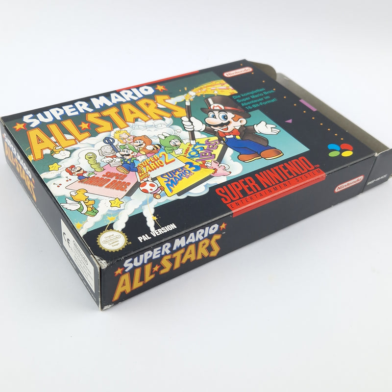 Super Nintendo Spiel : Super Mario Allstars - Modul Anleitung OVP cib / SNES NOE