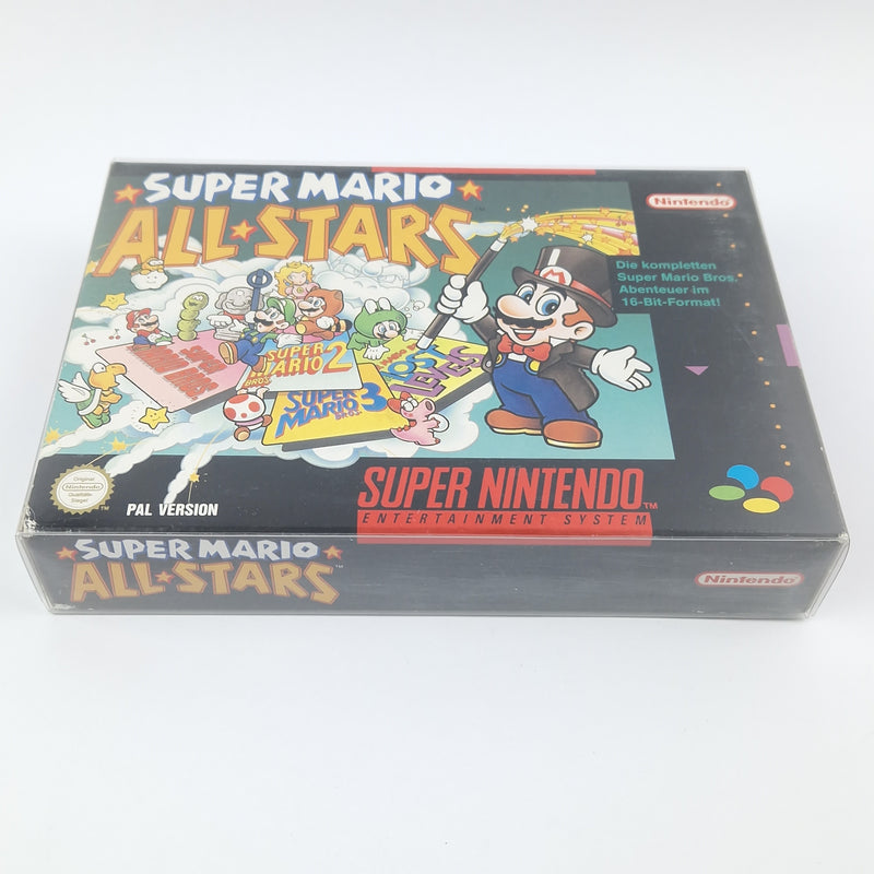 Super Nintendo Spiel : Super Mario Allstars - Modul Anleitung OVP cib / SNES NOE