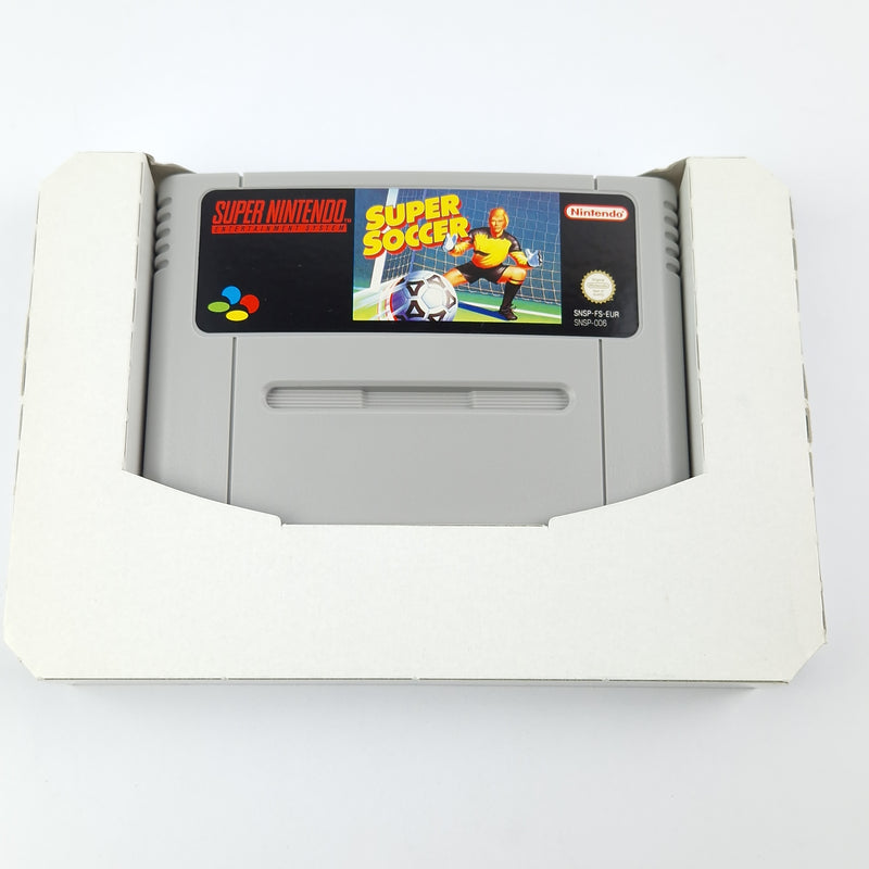 Super Nintendo Spiel : Super Soccer - Modul OVP ohne Anleitung - SNES Fußball