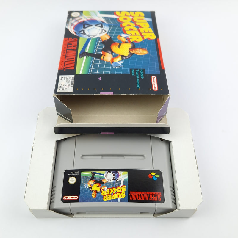 Super Nintendo Spiel : Super Soccer - Modul OVP ohne Anleitung - SNES Fußball