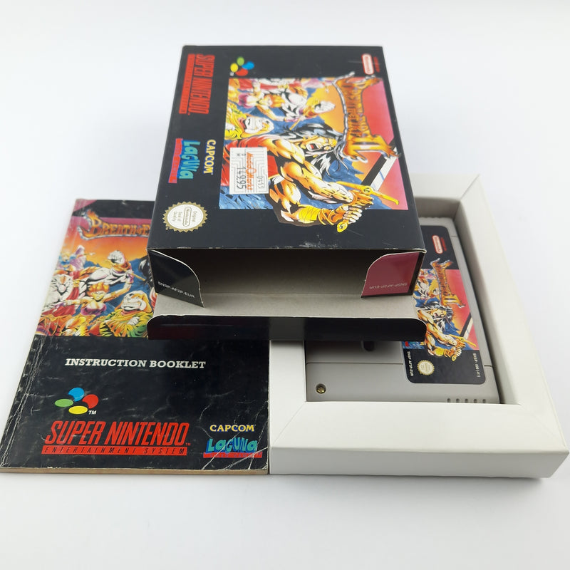 Super Nintendo Game: Breath of Fire II - Module Instructions OVP SNES OVP PAL EUR