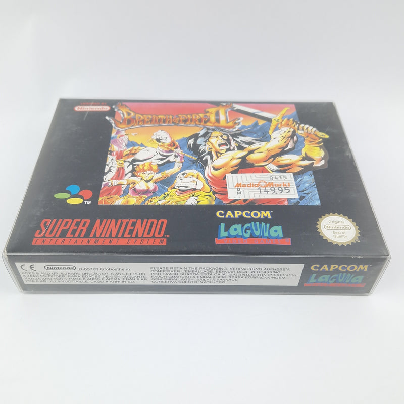 Super Nintendo Game: Breath of Fire II - Module Instructions OVP SNES OVP PAL EUR