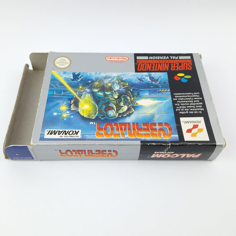 Super Nintendo Spiel : Cybernator - Modul Anleitung OVP cib / SNES PAL NOE