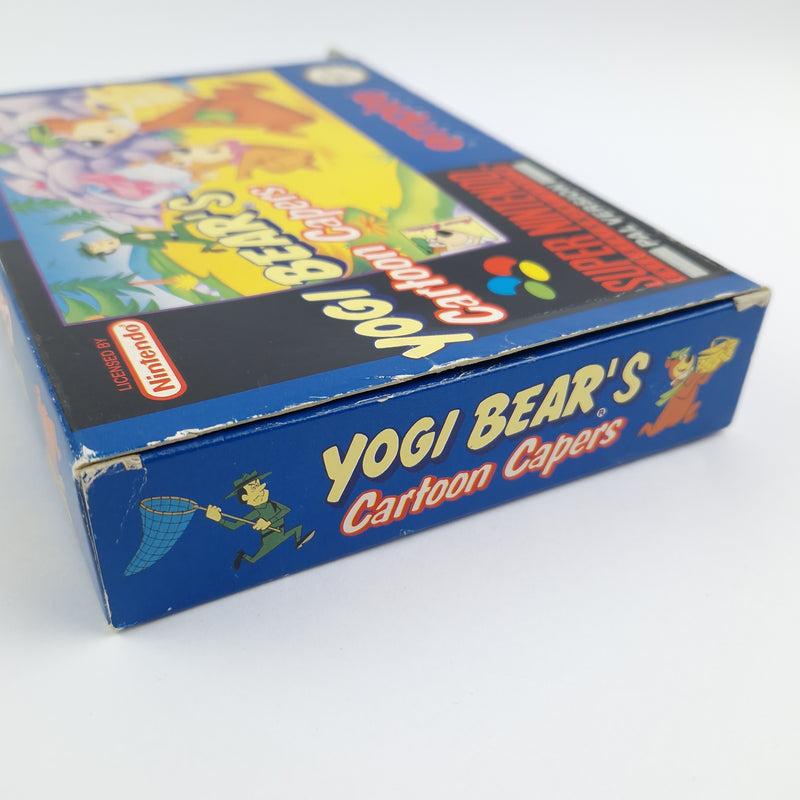 Super Nintendo Spiel : Yogi Bear s Cartoon Capers - Modul Anleitung OVP SNES NOE