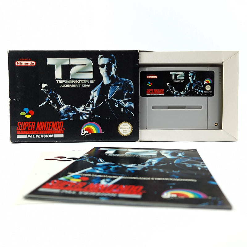 Super Nintendo Spiel : T2 Terminator 2 Judgment Day - Modul Anleitung OVP SNES