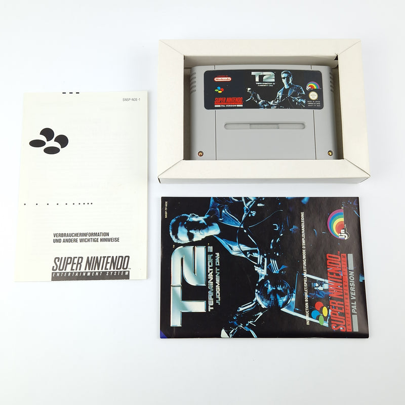 Super Nintendo Spiel : T2 Terminator 2 Judgment Day - Modul Anleitung OVP SNES