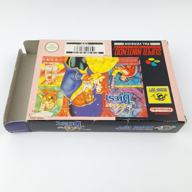 Super Nintendo Spiel : Die schöne und das Biest - Modul Anleitung OVP SNES NOE
