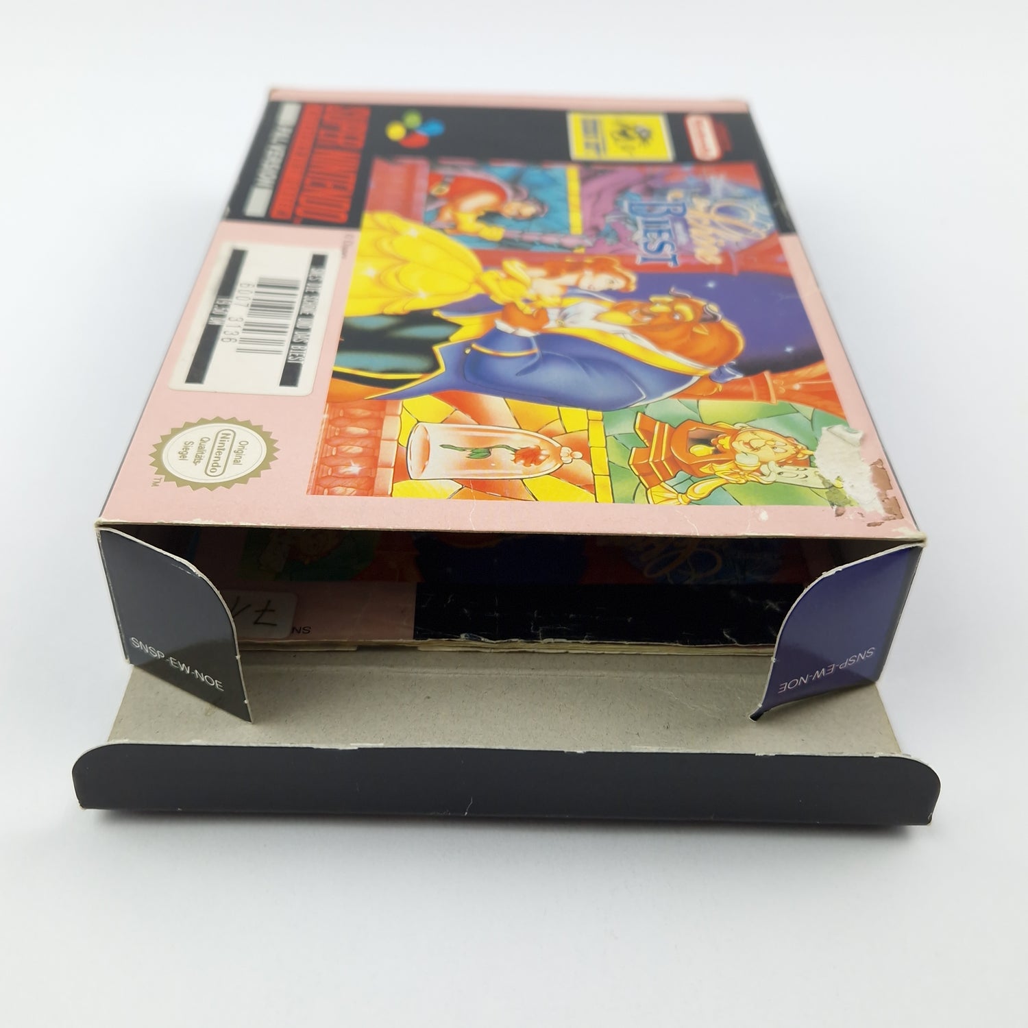 Super Nintendo Spiel : Die schöne und das Biest - Modul Anleitung OVP SNES NOE