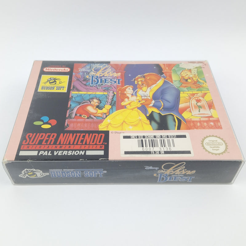 Super Nintendo Spiel : Die schöne und das Biest - Modul Anleitung OVP SNES NOE