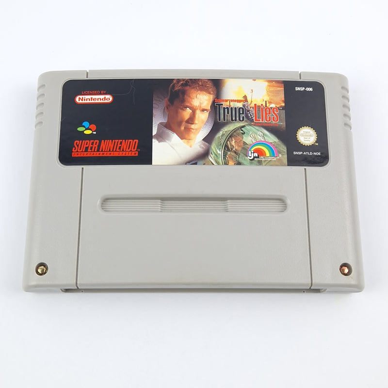 Super Nintendo Game: Schwarzenegger True Lies - Module OVP without instructions SNES