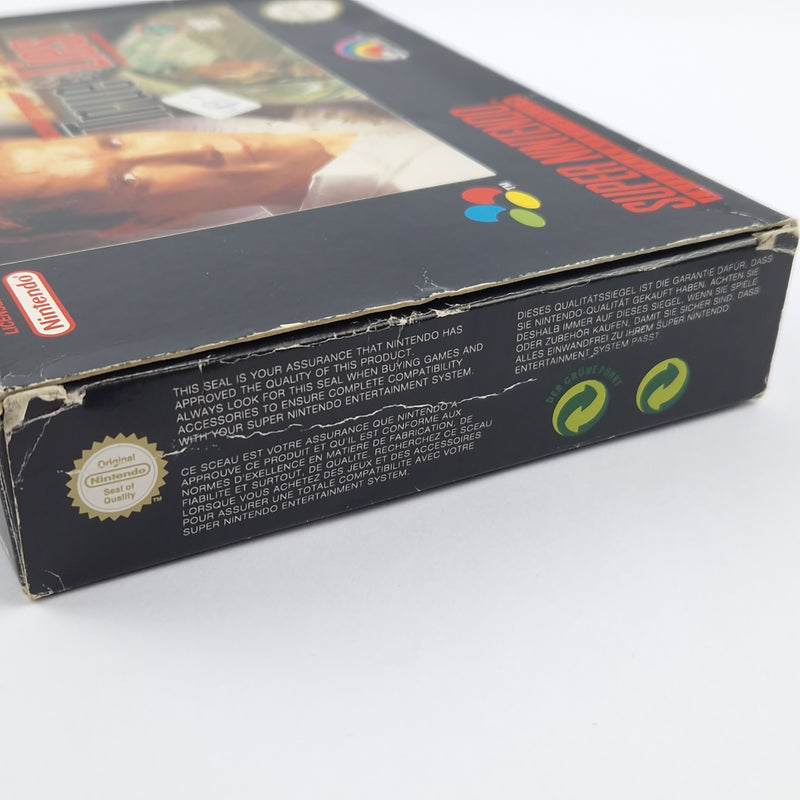 Super Nintendo Game: Schwarzenegger True Lies - Module OVP without instructions SNES
