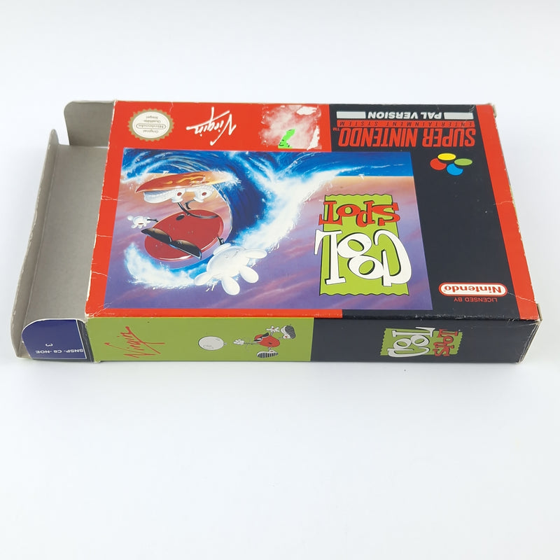 Super Nintendo Spiel : Cool Spot - Modul Anleitung OVP cib / SNES NOE