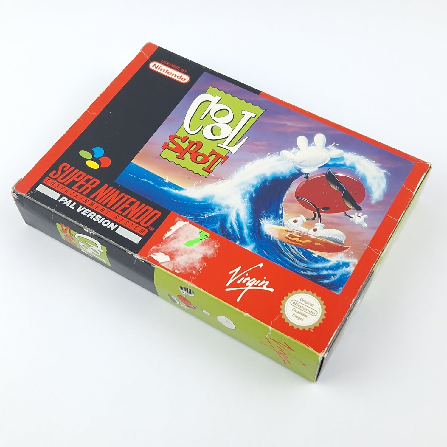 Super Nintendo Spiel : Cool Spot - Modul Anleitung OVP cib / SNES NOE