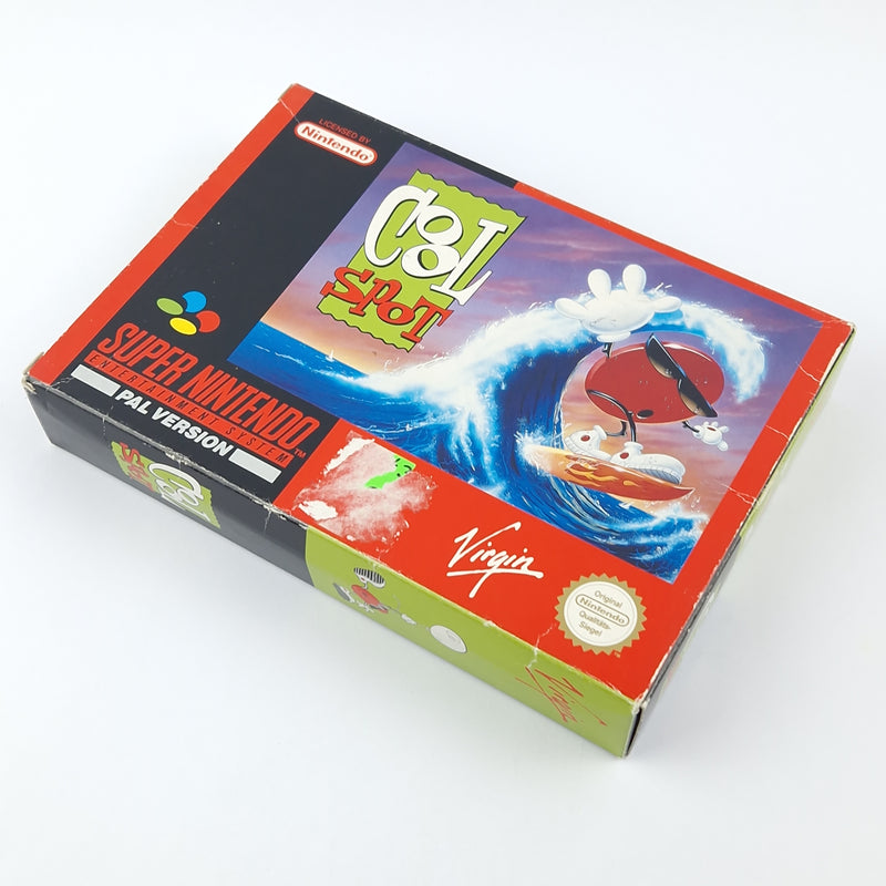 Super Nintendo Spiel : Cool Spot - Modul Anleitung OVP cib / SNES NOE