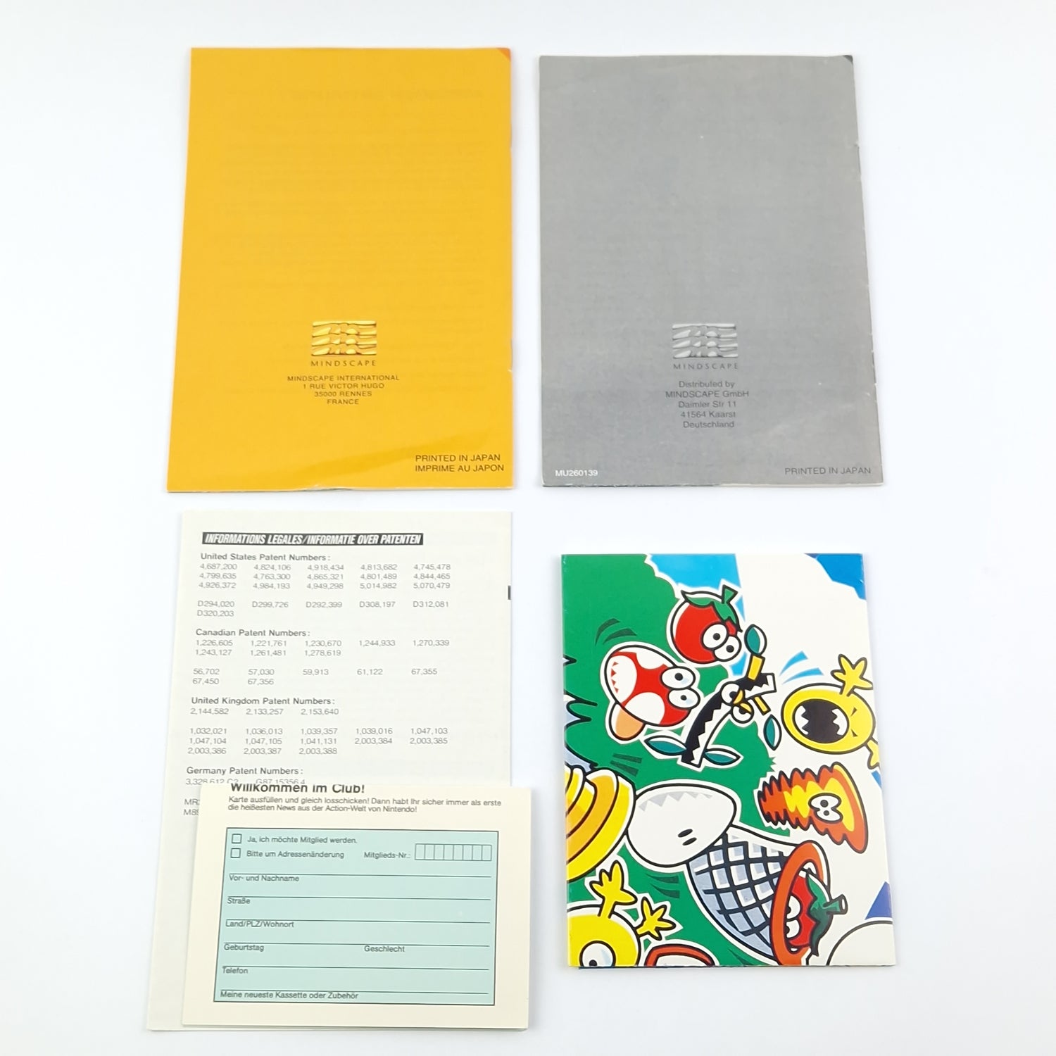 Super Nintendo Game: Pierre le Chef is out to Lunch - Module Instructions OVP SNES