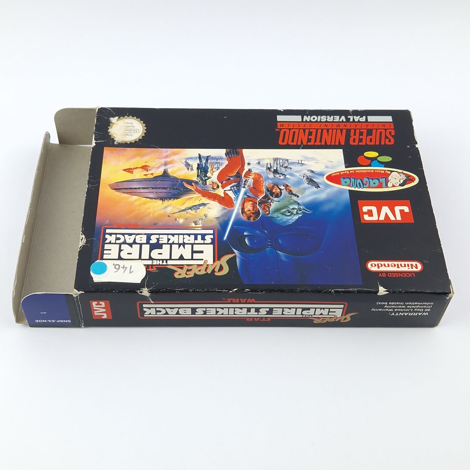 Super Nintendo Spiel : Super Star Wars The Empire Strikes Back - SNES OVP PAL