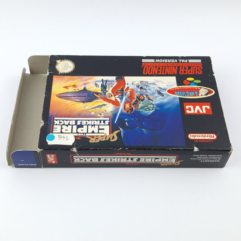 Super Nintendo Spiel : Super Star Wars The Empire Strikes Back - SNES OVP PAL