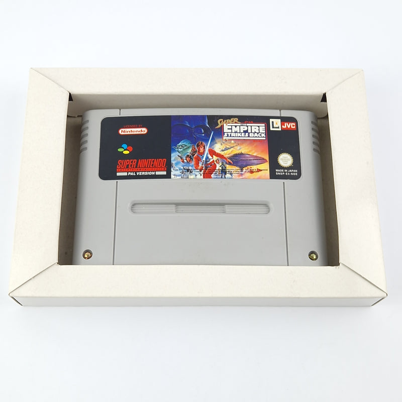 Super Nintendo Spiel : Super Star Wars The Empire Strikes Back - SNES OVP PAL