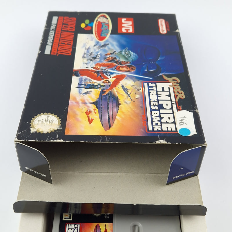 Super Nintendo Spiel : Super Star Wars The Empire Strikes Back - SNES OVP PAL