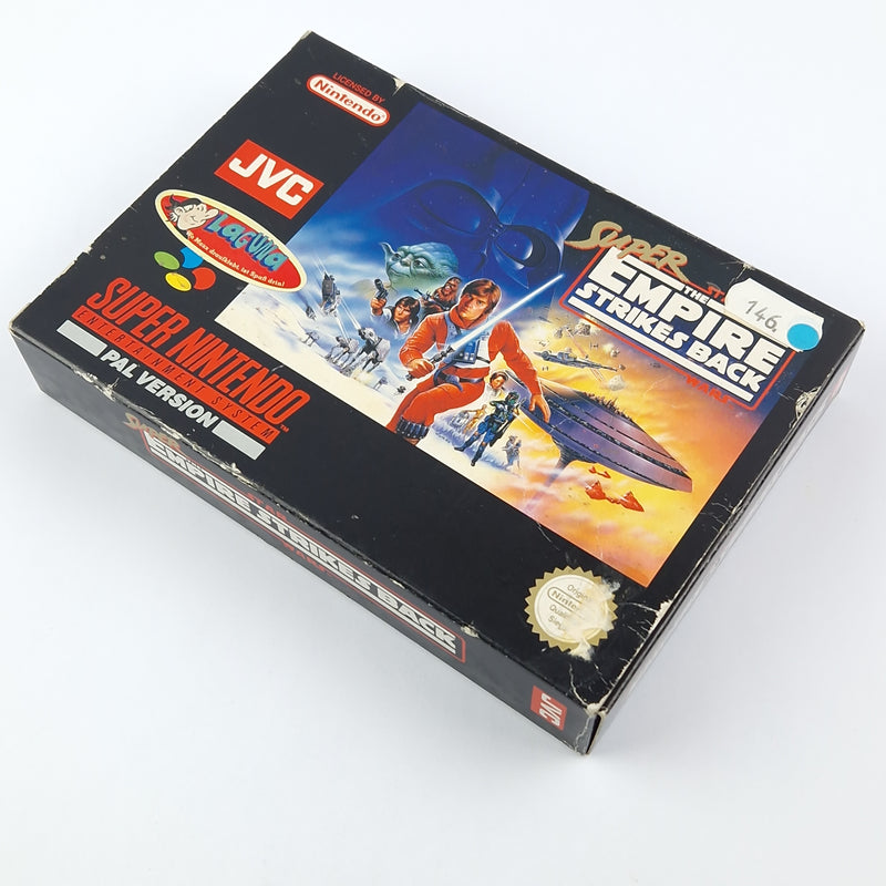 Super Nintendo Spiel : Super Star Wars The Empire Strikes Back - SNES OVP PAL