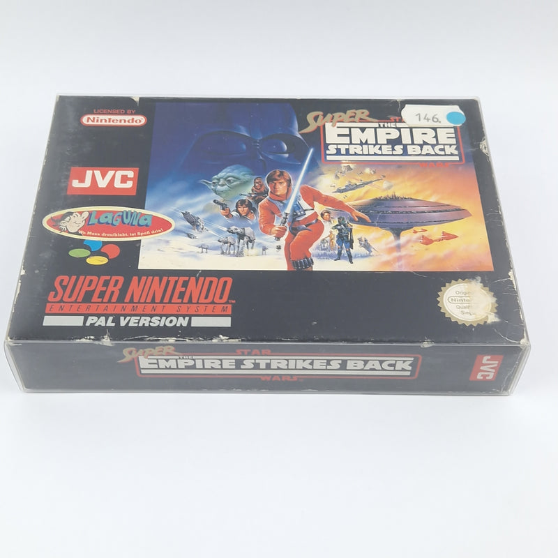 Super Nintendo Spiel : Super Star Wars The Empire Strikes Back - SNES OVP PAL
