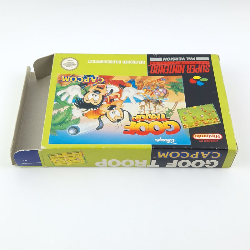 Super Nintendo Game: Disney's Goof Troop - Module Instructions OVP cib / SNES PAL