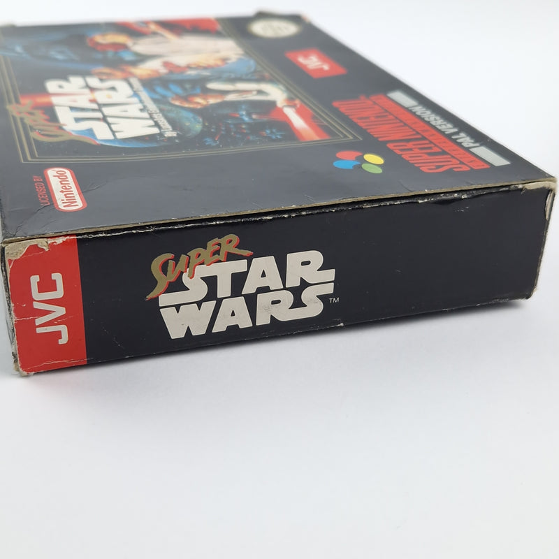 Super Nintendo Spiel : Super Star Wars - Modul Anleitung OVP cib / SNES PAL NOE