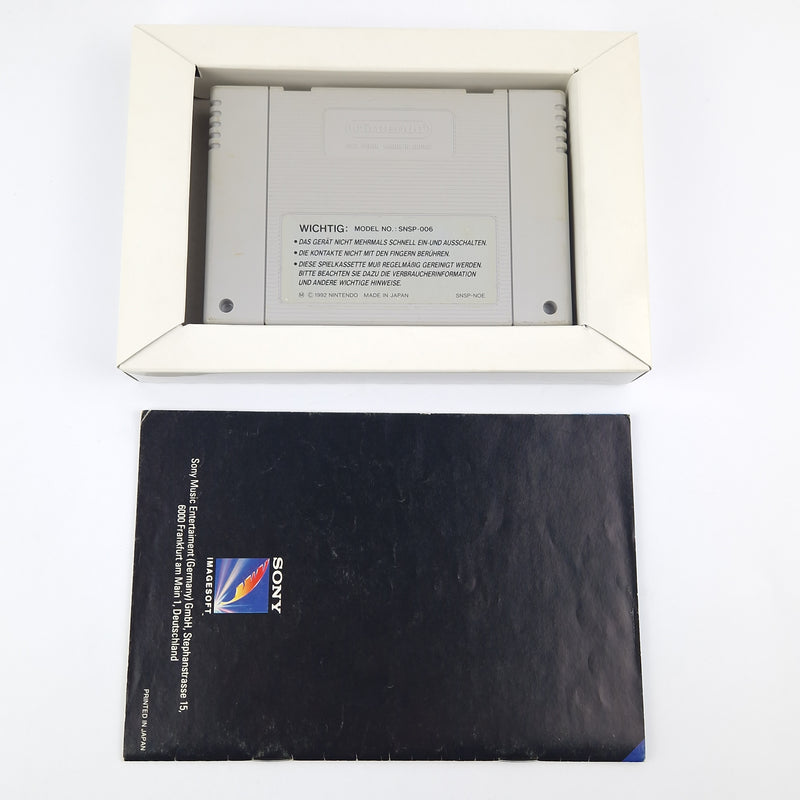 Super Nintendo Spiel : Flashback - Modul Anleitung OVP cib / SNES PAL NOE